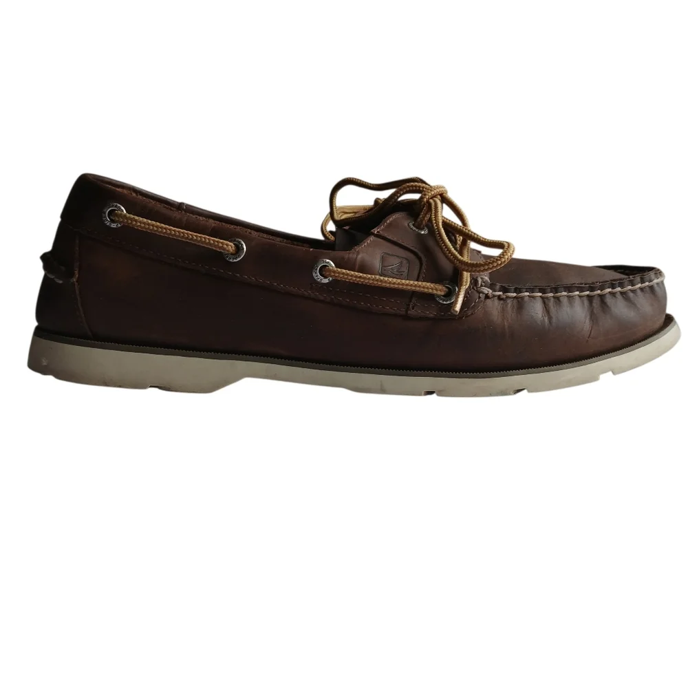 Sperry Leather Boat Shoes Size 12D